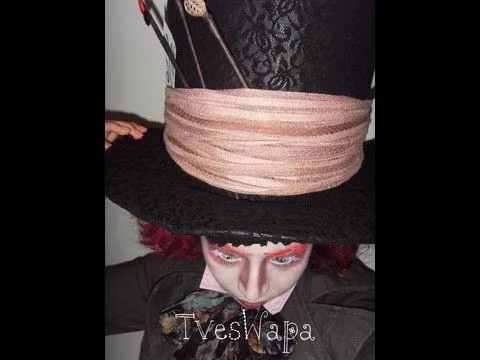 como hacer sombrero (The mad hatter) - YouTube como hacer sombrero (The mad hatter) - YouTube