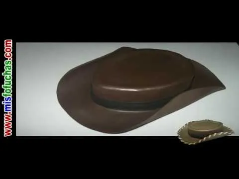 Sombrero vaquero en foami para disfraz halloween de Woody Toy ... Sombrero vaquero en foami para disfraz halloween de Woody Toy ...