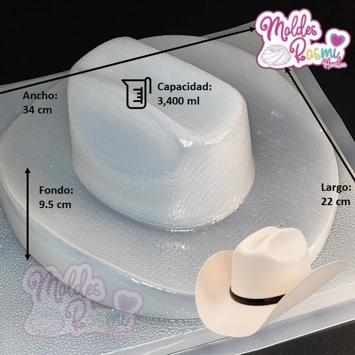 Sombrero vaquero – Moldes Rosmi