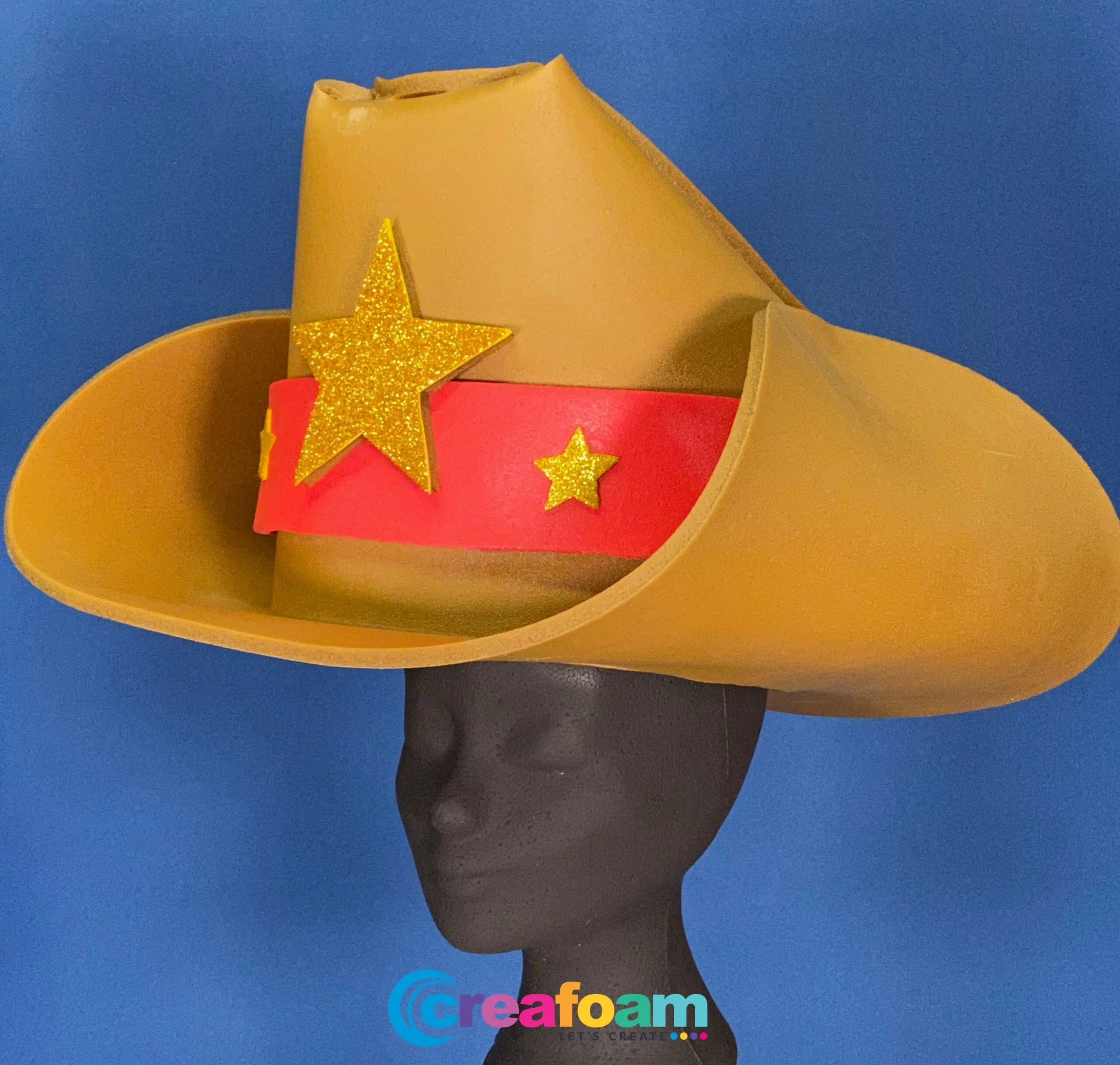 Sombrero de Vaquero Patrones patrones y instrucciones Sombrero de Vaquero -  Creafoam