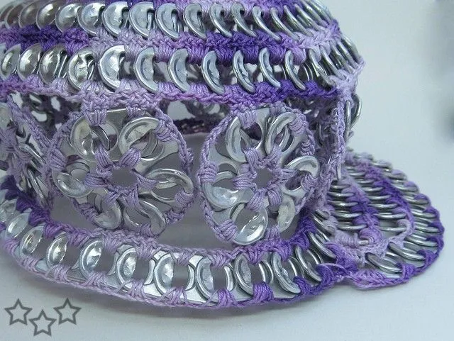Sombreros con anillas de latas - Javies.com Sombreros con anillas de latas - Javies.com