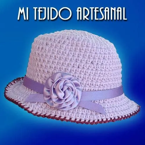 Sombreros para niña tejidos a crochet - Imagui Sombreros para niña tejidos a crochet - Imagui