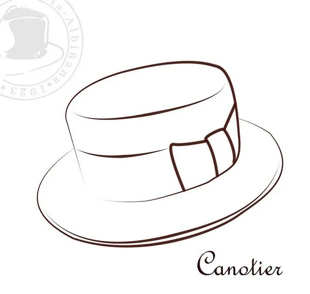 Sombreros para Colorear - I