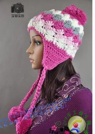 Gorros a crochet paso a paso - Imagui