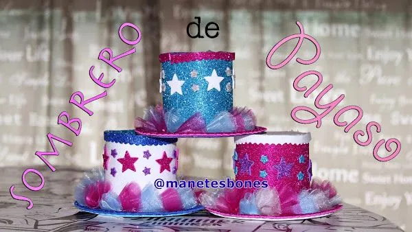 sombreros goma eva | Aprender manualidades es facilisimo.com