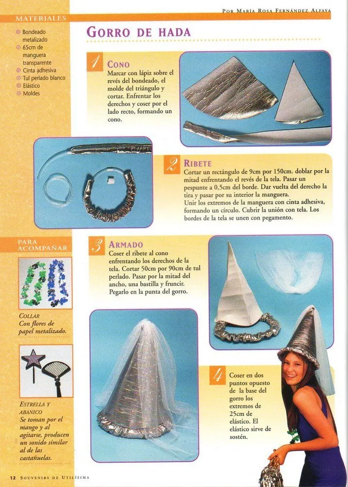 sombreros y gorros para disfraz | Disfraz casero sombreros y gorros para disfraz | Disfraz casero
