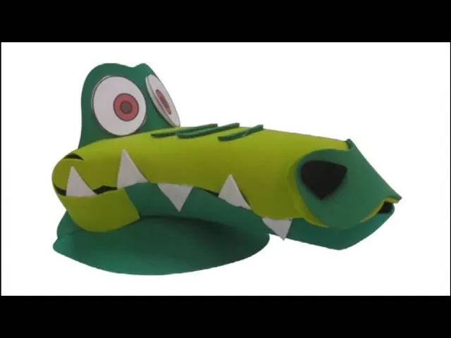 Sombreros infantiles en foami ecu - YouTube Sombreros infantiles en foami ecu - YouTube