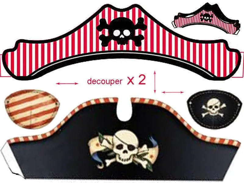 Sombreros Pirata para Imprimir Gratis. - Ideas y material gratis para fiestas y celebraciones Oh My Fiesta! Sombreros Pirata para Imprimir Gratis. - Ideas y material gratis para fiestas y celebraciones Oh My Fiesta!