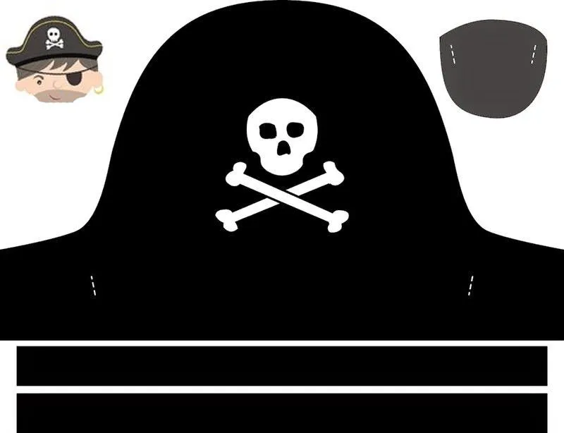 Sombreros Pirata para Imprimir Gratis. - Ideas y material gratis para fiestas y celebraciones Oh My Fiesta! Sombreros Pirata para Imprimir Gratis. - Ideas y material gratis para fiestas y celebraciones Oh My Fiesta!