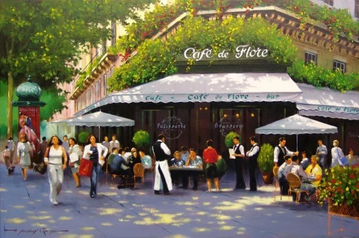 Something Grand Happened At The Café de Flore | The Greanville ... Something Grand Happened At The Café de Flore | The Greanville ...