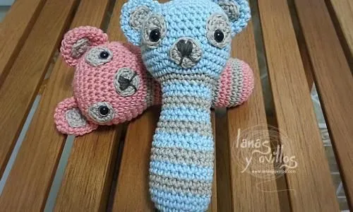 Sonajero Crochet Amigurumi Patron gratis rattle free pattern ... Sonajero Crochet Amigurumi Patron gratis rattle free pattern ...