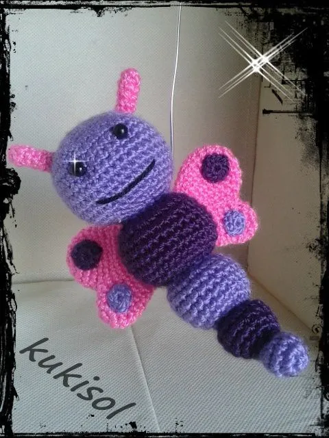 sonajero-mariposa | MIS CREACIONES DE AMIGURUMI | Pinterest sonajero-mariposa | MIS CREACIONES DE AMIGURUMI | Pinterest