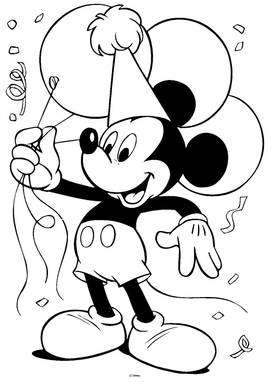 Sonhando com cores: Mickey - Disney - para colorir Sonhando com cores: Mickey - Disney - para colorir