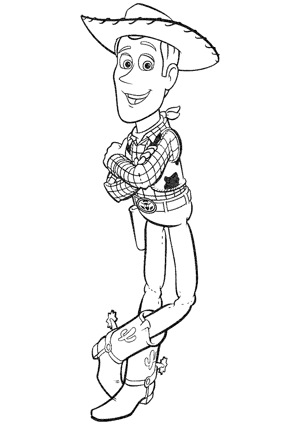 Woody para colorear - Imagui