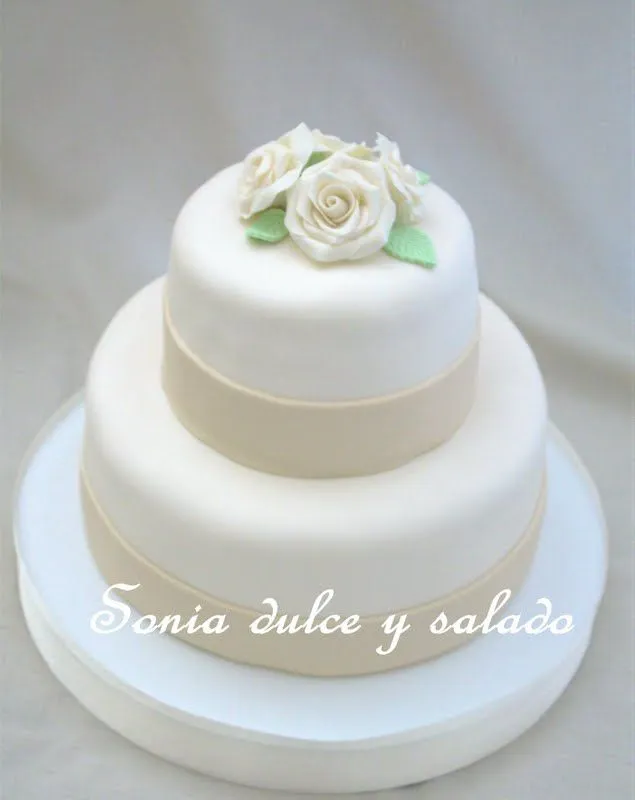 SONIA DULCE Y SALADO: TARTA DE BODA SONIA DULCE Y SALADO: TARTA DE BODA