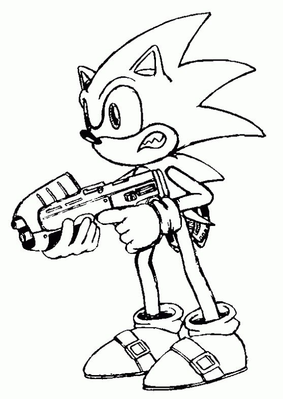Dibujo de Sonic. Dibujo para colorear de Sonic. Dibujos infantiles ... Dibujo de Sonic. Dibujo para colorear de Sonic. Dibujos infantiles ...