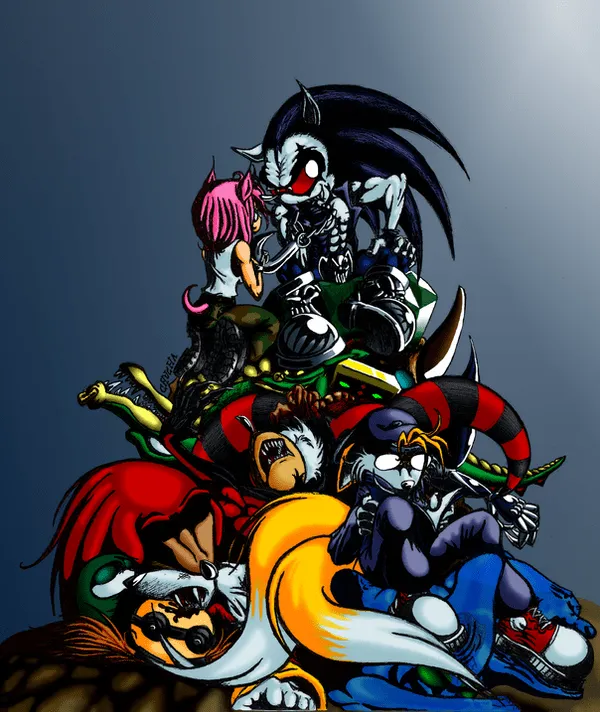 sonic super asesino by Chucha616 on DeviantArt