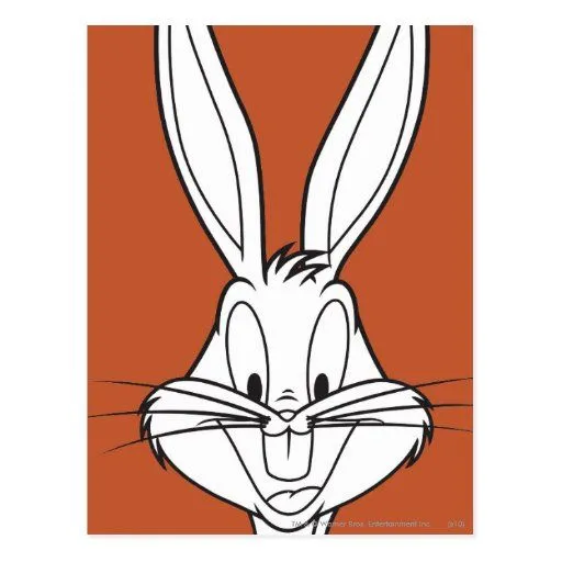 Sonrisa de la cara del ™ de BUGS BUNNY Postal | Zazzle Sonrisa de la cara del ™ de BUGS BUNNY Postal | Zazzle