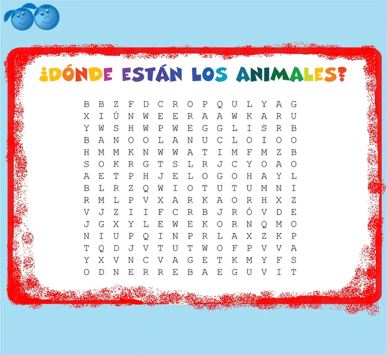 sopa de letras