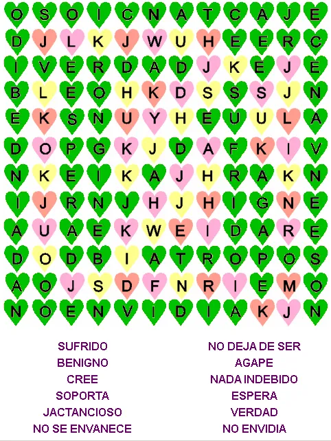 Sopa de letras para adolescentes cristianos - Imagui Sopa de letras para adolescentes cristianos - Imagui