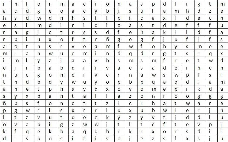 sopa de letras | david edublog