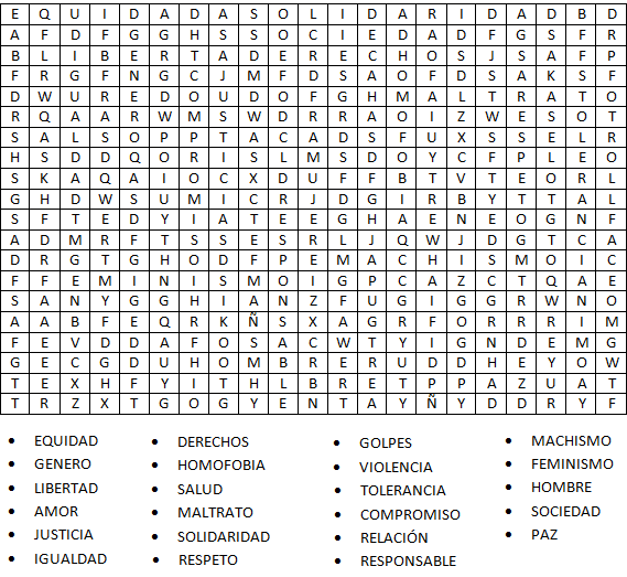 Sopa de letras dificiles para niños - Imagui