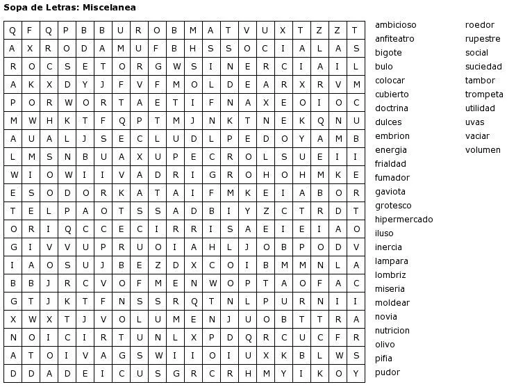 Crucigramas para imprimir dificiles - Imagui Crucigramas para imprimir dificiles - Imagui