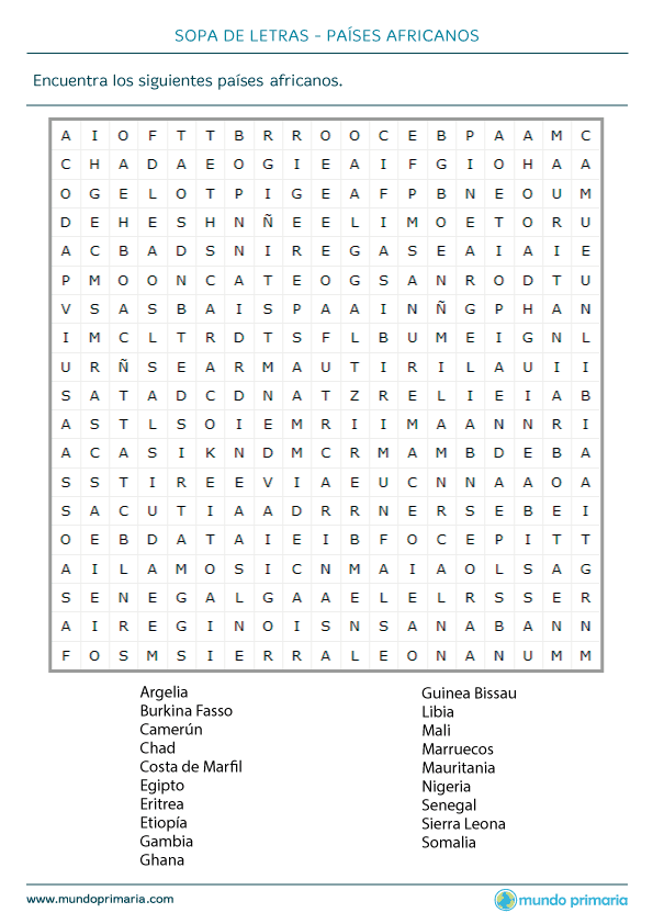 ▷ Sopa de Letras 【para Imprimir, Juegos Online...】 ▷ Sopa de Letras 【para Imprimir, Juegos Online...】