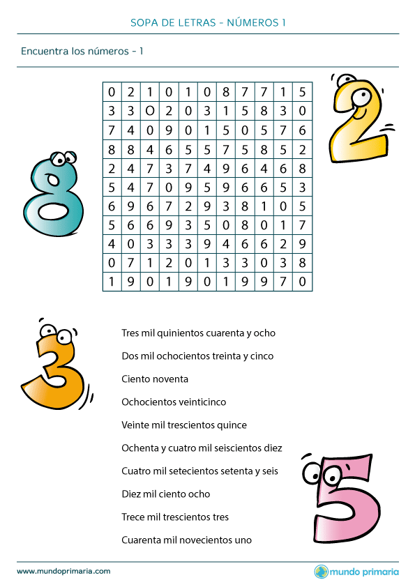 ▷ Sopa de Letras 【para Imprimir, Juegos Online...】