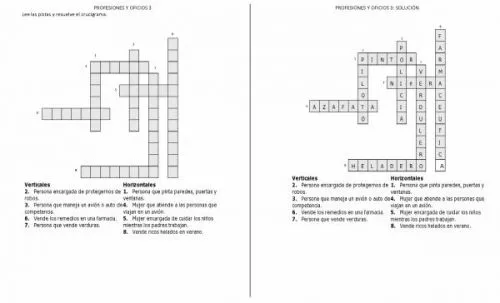 Sopa de letras oficios y profesiones para imprimir - Imagui