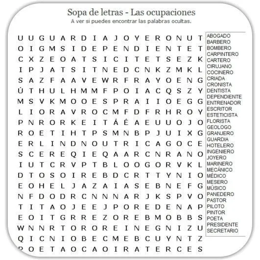 sopa de letras profesiones sopa de letras dificil | Sopa de letras dificil, Sopa de letras, Sopas de letras para imprimir gratis sopa de letras profesiones sopa de letras dificil | Sopa de letras dificil, Sopa de letras, Sopas de letras para imprimir gratis