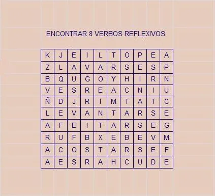 SOPA DE LETRAS | Spaniway