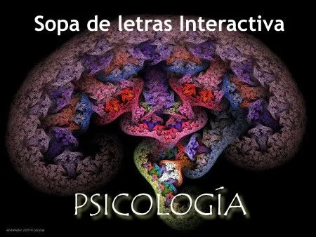 Sopa de letras temática: psicología | El Club del Ingenio - Juegos ...