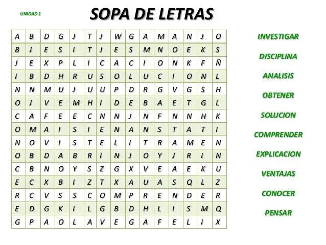 Sopa de letras unidades 1, 2, 3 y 4 (1)