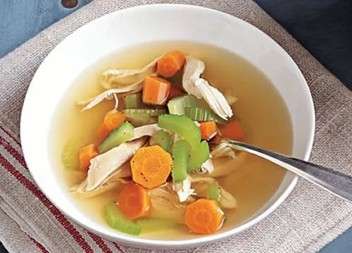 Sopa de pollo para colorear - Imagui