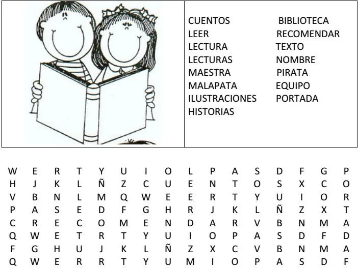 sopas-de-letras-para-primer-grado-de-primaria | Lengua | Pinterest ...