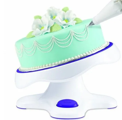 Soporte giratorio para decorar tartas
