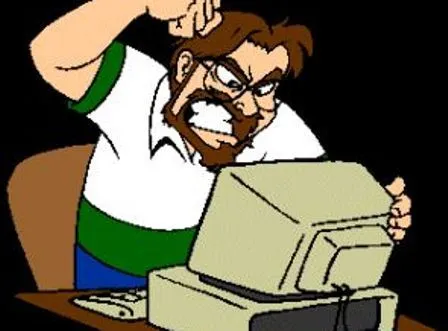 Computadora enojada - Imagui