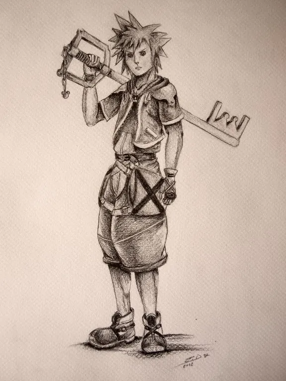 Sora, Kingdom Hearts Eva Domínguez Díaz - Artelista.