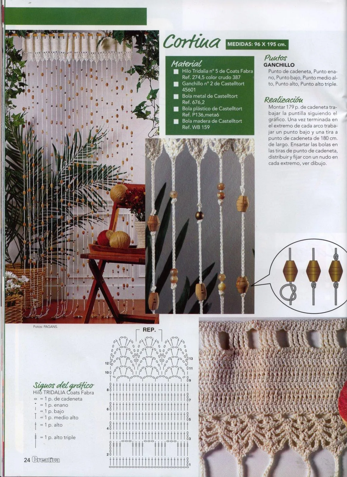 soranyi crochet: Cortinas a crochet algunas con patron soranyi crochet: Cortinas a crochet algunas con patron