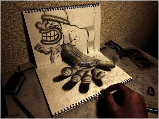 Sorprendentes dibujos 3D en papel | LaReserva Sorprendentes dibujos 3D en papel | LaReserva