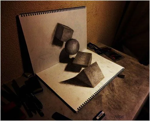 Sorprendentes dibujos 3D en papel | LaReserva Sorprendentes dibujos 3D en papel | LaReserva