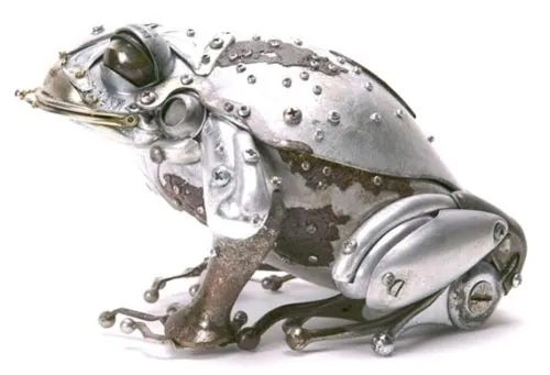 Sorprendentes esculturas de animales hechas con materiales ... Sorprendentes esculturas de animales hechas con materiales ...