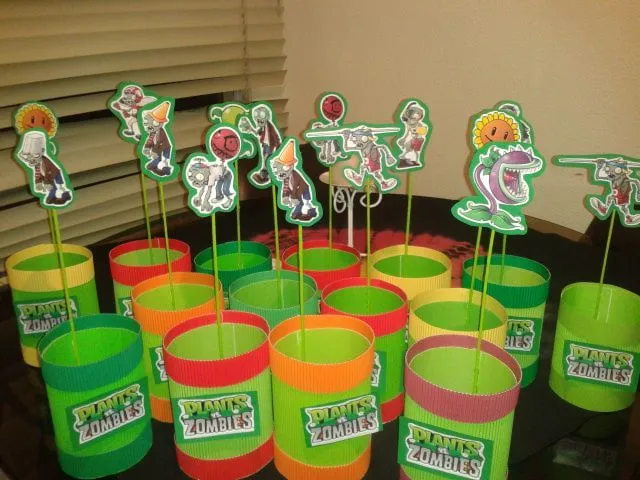 sorpresas cumpleaños Plantas v/s Zombies | cumpleaños Matias ... sorpresas cumpleaños Plantas v/s Zombies | cumpleaños Matias ...