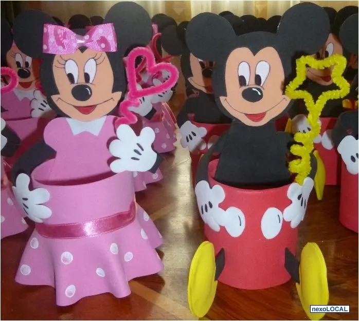 Sorpresas Minnie Mouse en foami - Imagui | creaciones | Pinterest ...