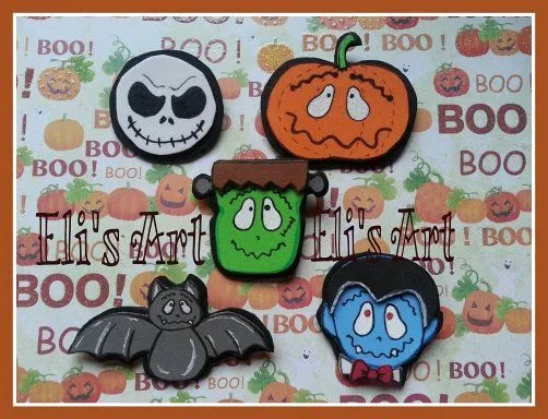 Sorteo de broches de Halloween de goma eva | Aprender manualidades ...