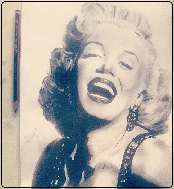 Sorteo dibujo Marilyn Monroe | Brun Fortune Sorteo dibujo Marilyn Monroe | Brun Fortune