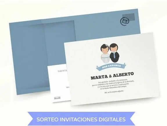 SORTEO de invitaciones de boda digitales - Invitaenunclic ... SORTEO de invitaciones de boda digitales - Invitaenunclic ...