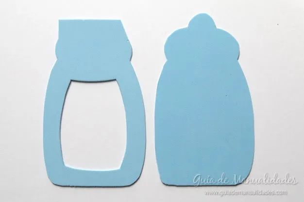 Souvenir biberón para bautismos o baby showers - Guía de MANUALIDADES Souvenir biberón para bautismos o baby showers - Guía de MANUALIDADES