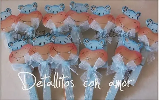 Souvenir con broches on Pinterest | Baby showers, Clothespins and ...